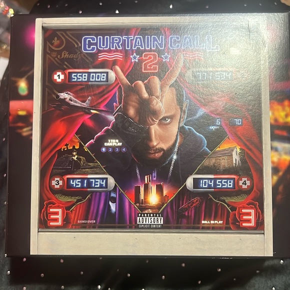 RARE COLLECTOR ITEM EMINEM CURTAIN CALL TSHIRT AND CD BOX SET - Picture 4 of 4